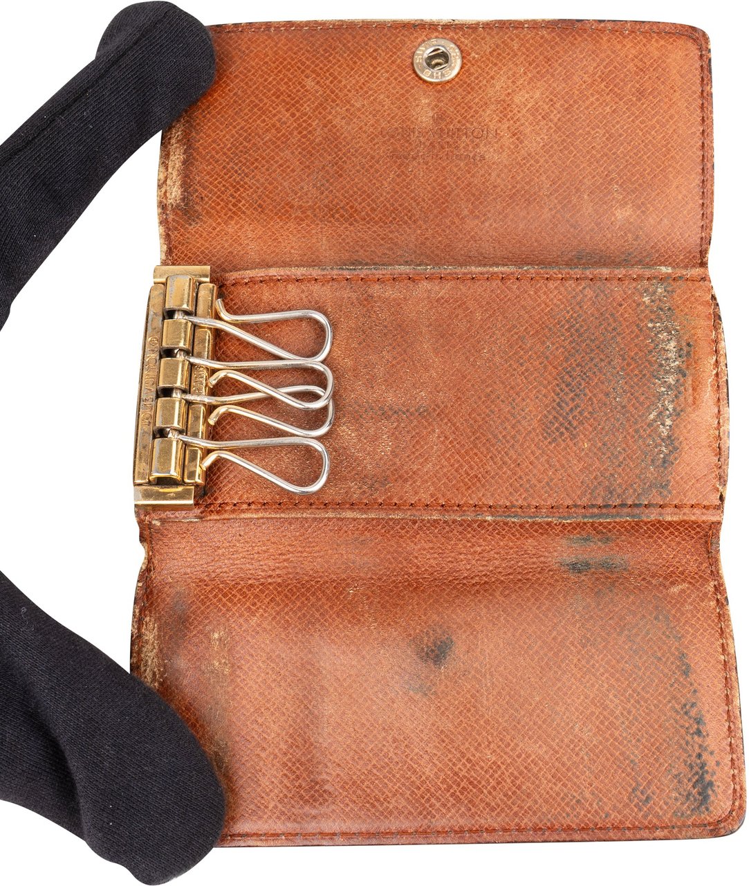 Louis Vuitton Louis Vuitton Canvas Monogram Keyholder Bruin