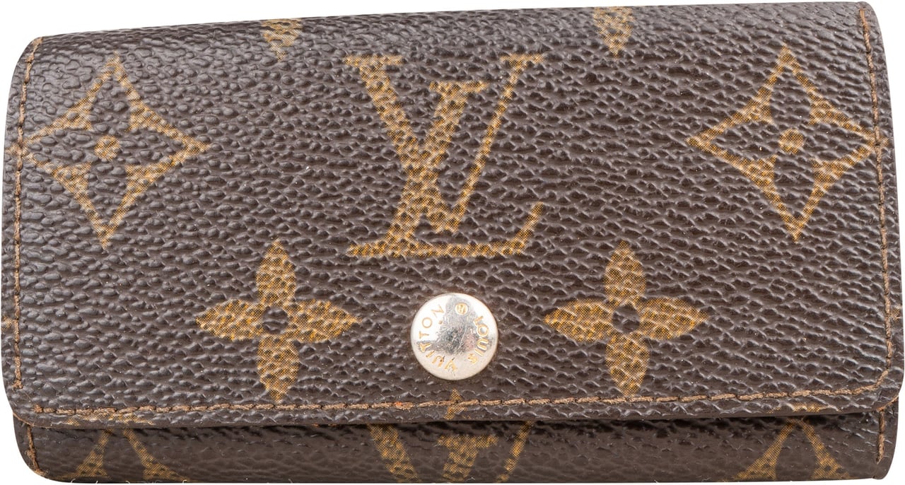 Louis Vuitton Louis Vuitton Canvas Monogram Keyholder Bruin