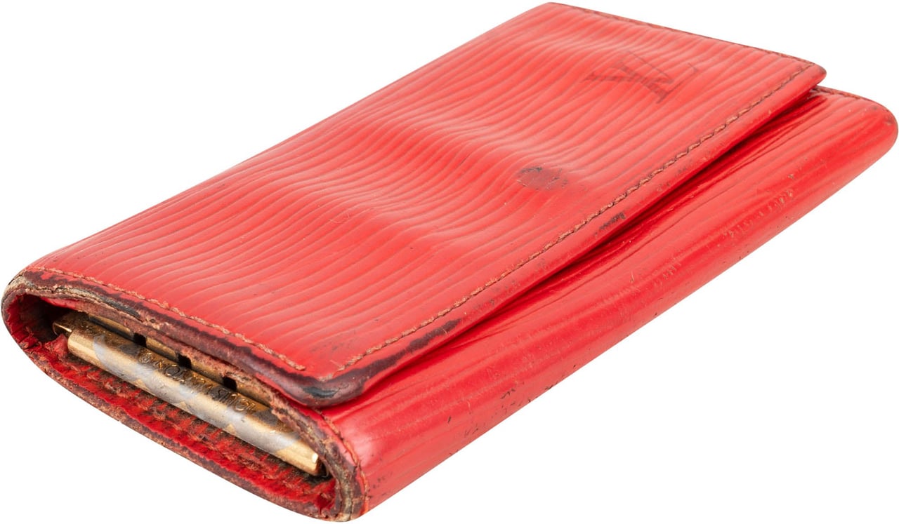 Louis Vuitton Rouge Epi Leather Keyholder Divers