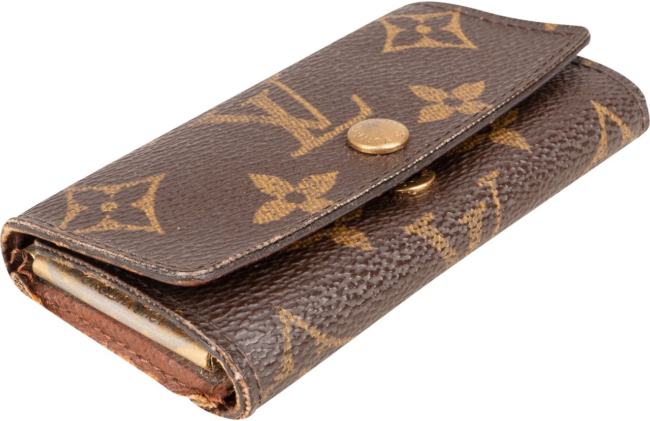 Louis Vuitton Louis Vuitton Canvas Monogram Keyholder Bruin
