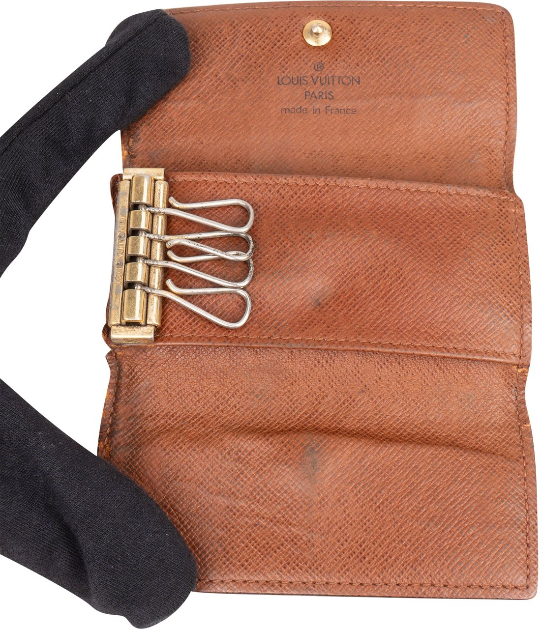 Louis Vuitton Louis Vuitton Canvas Monogram Keyholder Bruin