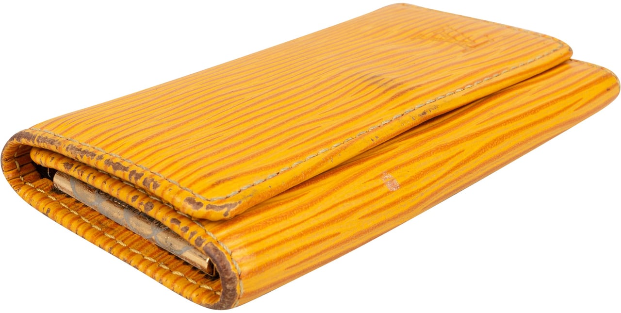 Louis Vuitton Louis Vuitton Yellow Epi Leather Keyholder Geel