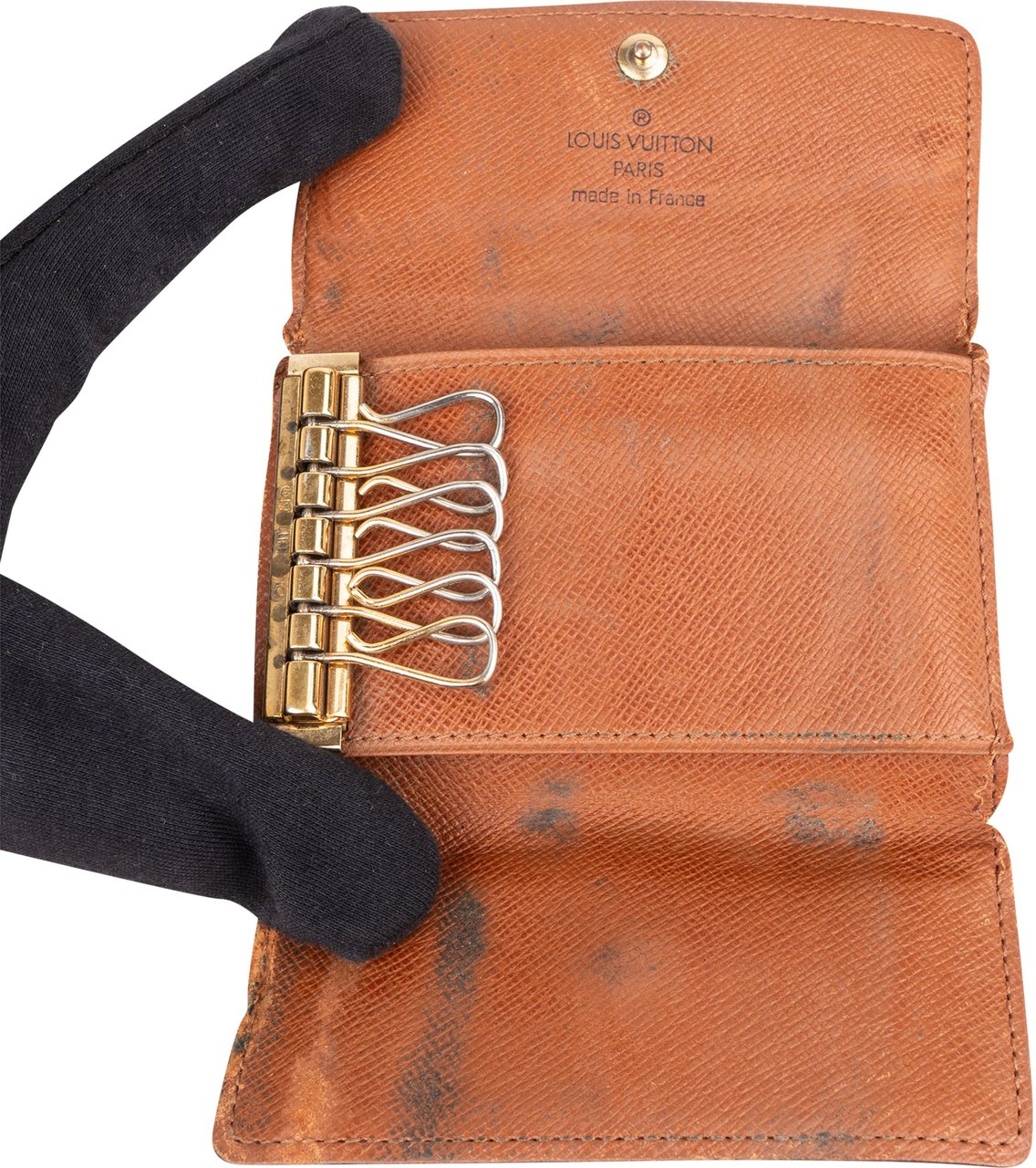 Louis Vuitton Louis Vuitton Canvas Monogram Keyholder Bruin