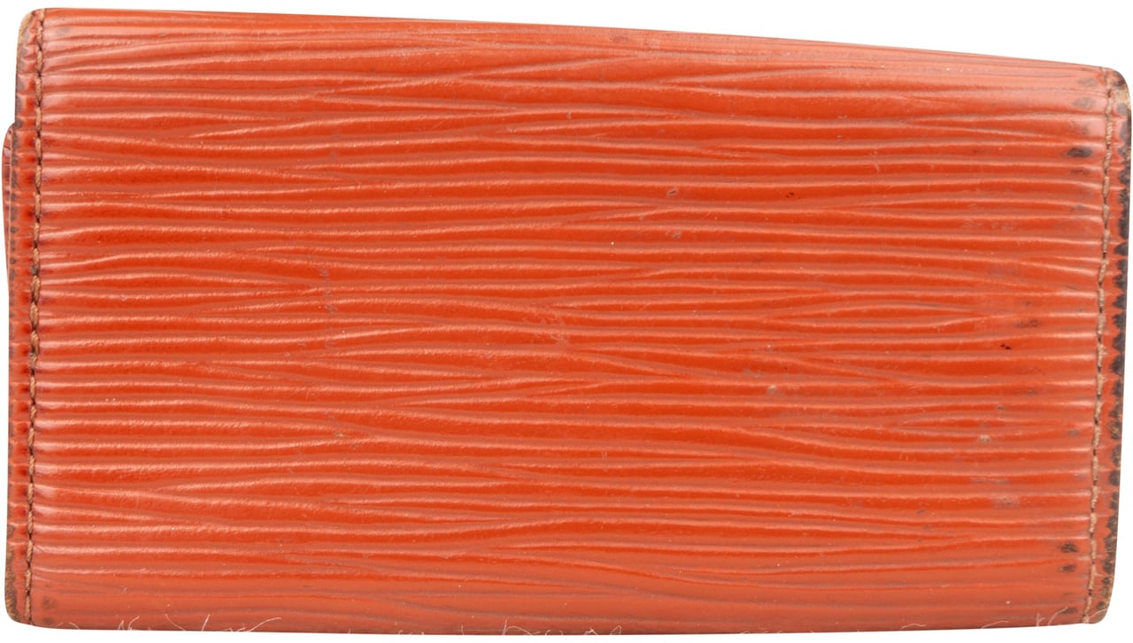 Louis Vuitton Louis Vuitton Cognac Epi Leather Keyholder Bruin