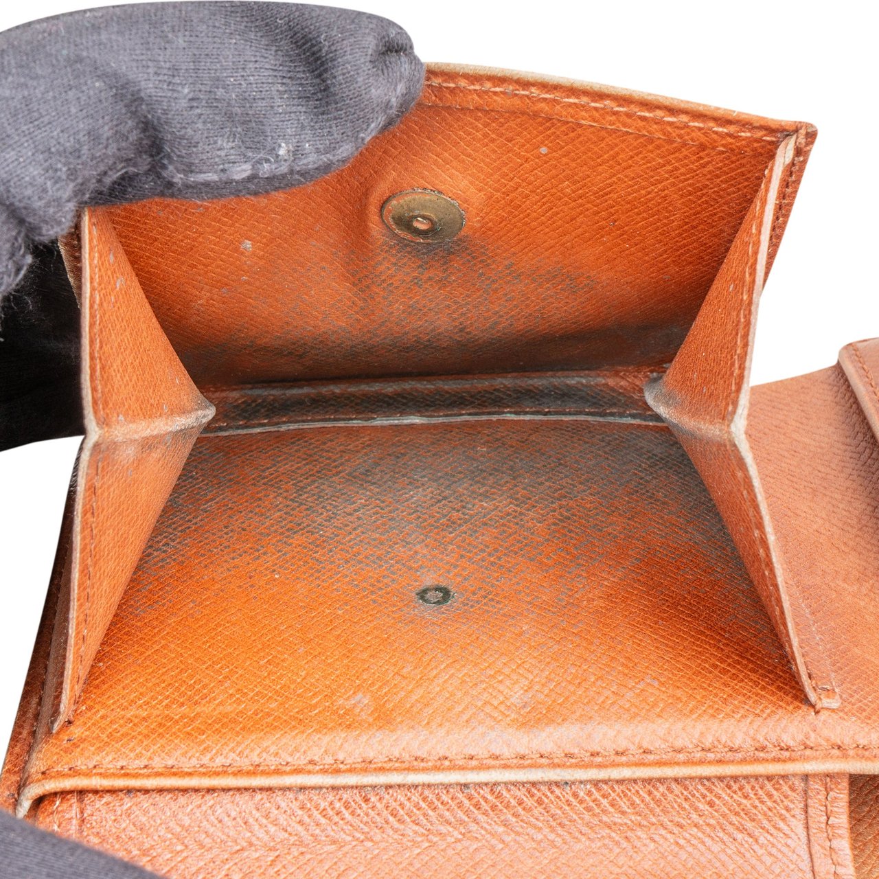 Louis Vuitton Louis Vuitton Canvas Monogram Marco Wallet Bruin