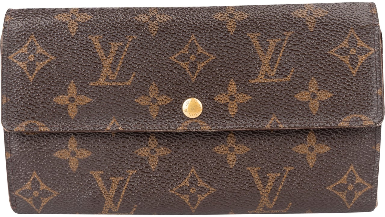 Louis Vuitton Louis Vuitton Canvas Monogram Sarah Wallet Divers