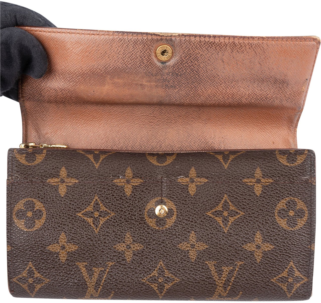 Louis Vuitton Louis Vuitton Canvas Monogram Sarah Wallet Divers