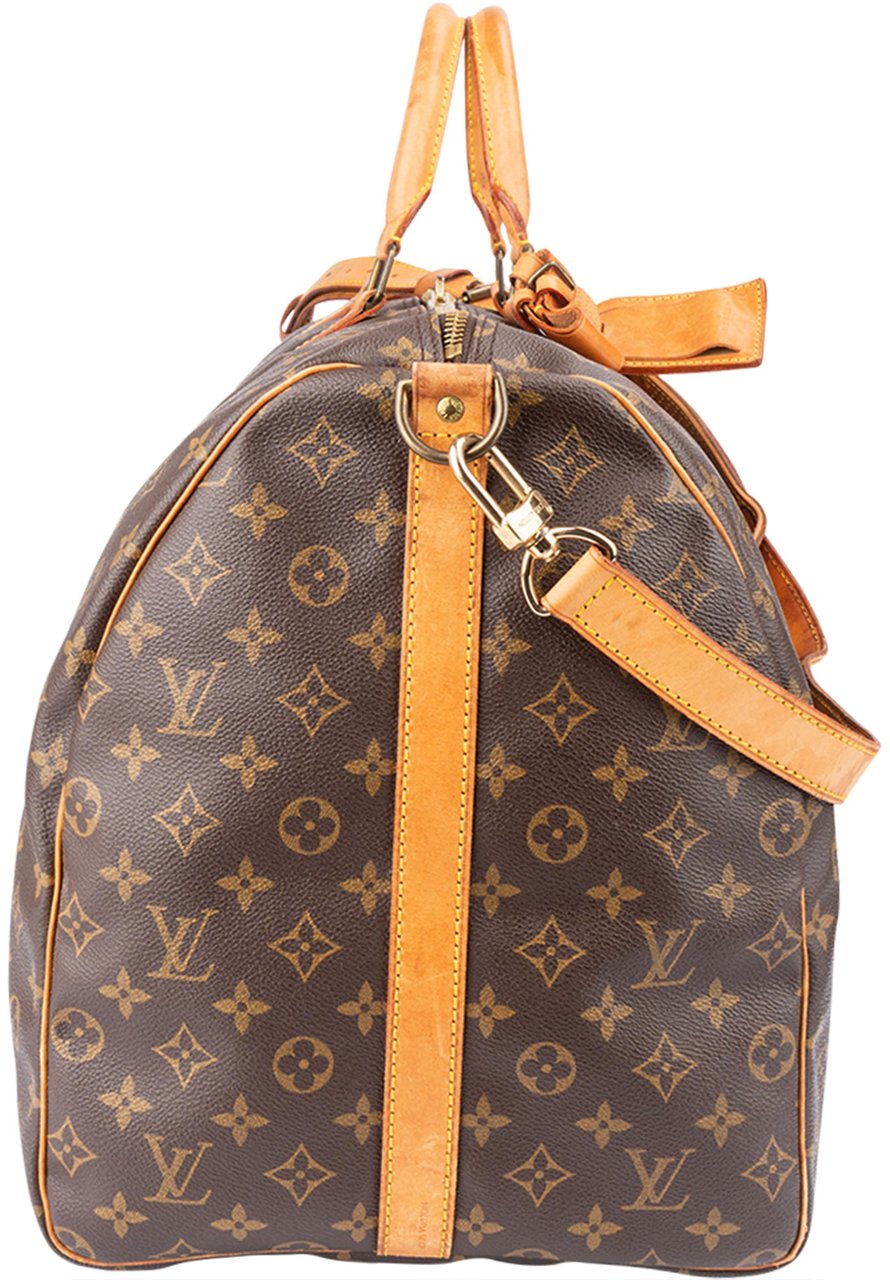 Louis Vuitton Louis Vuitton Canvas Monogram Keepall 60 Bandouliere Bruin