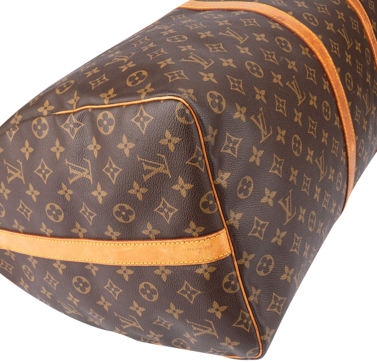 Louis Vuitton Louis Vuitton Canvas Monogram Keepall 60 Bandouliere Bruin