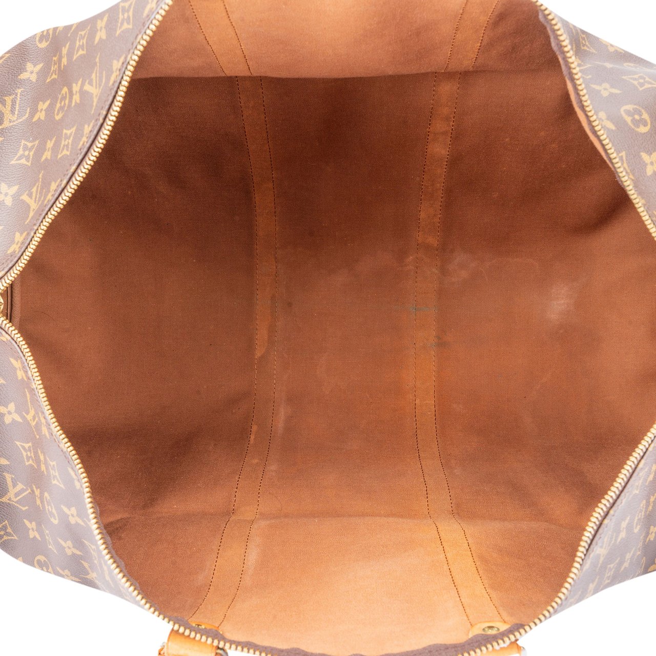 Louis Vuitton Louis Vuitton Canvas Monogram Keepall 60 Bandouliere Bruin