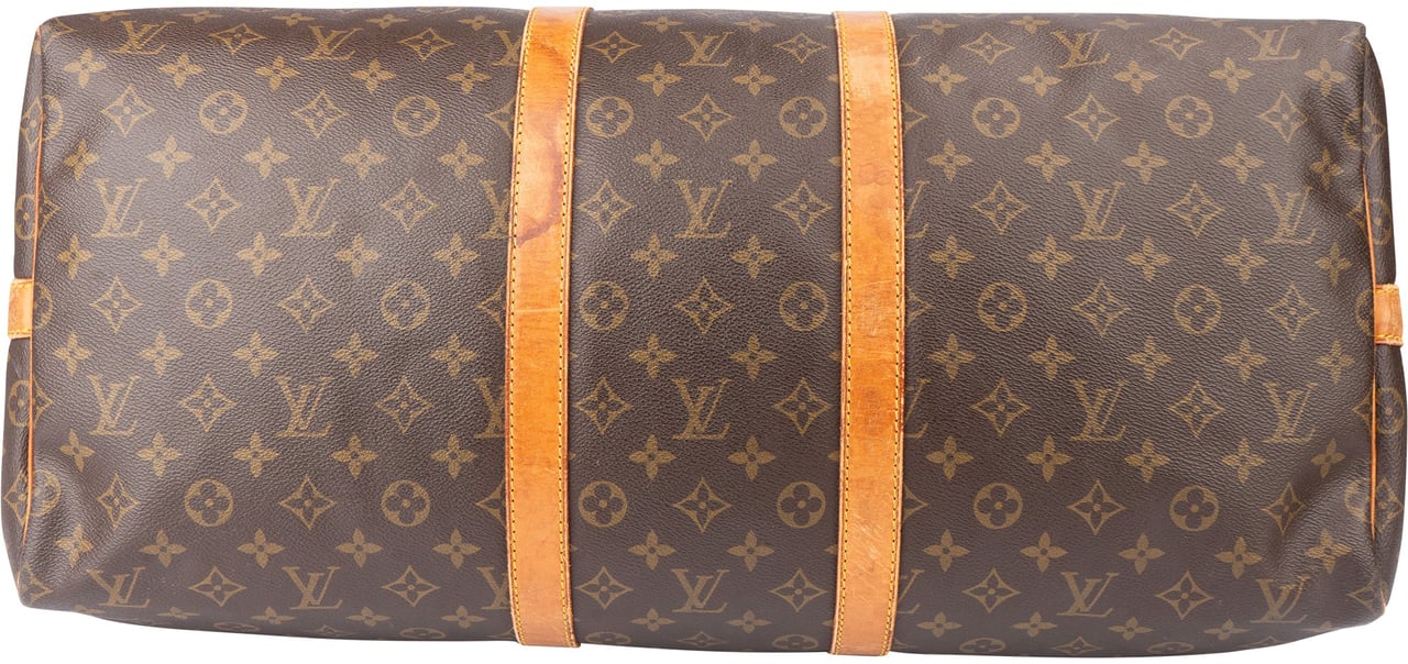 Louis Vuitton Louis Vuitton Canvas Monogram Keepall 55 Bandouliere Bruin