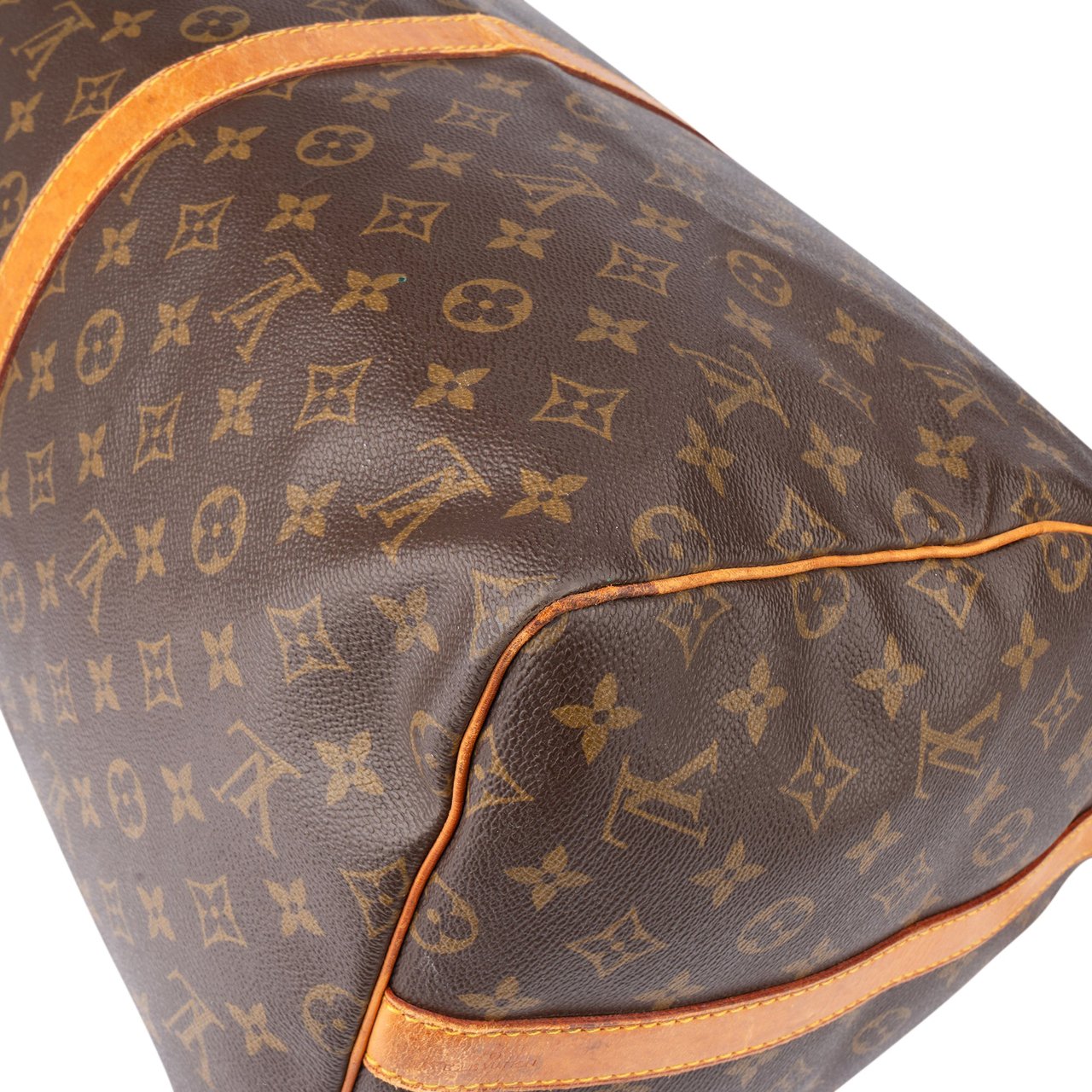 Louis Vuitton Louis Vuitton Canvas Monogram Keepall 55 Bandouliere Bruin