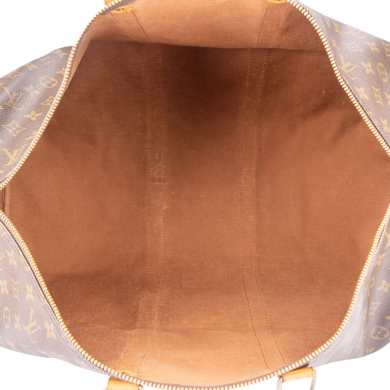 Louis Vuitton Louis Vuitton Canvas Monogram Keepall 55 Bandouliere Bruin