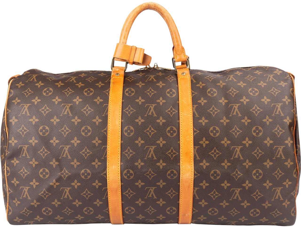 Louis Vuitton Louis Vuitton Canvas Monogram Keepall 55 Bruin