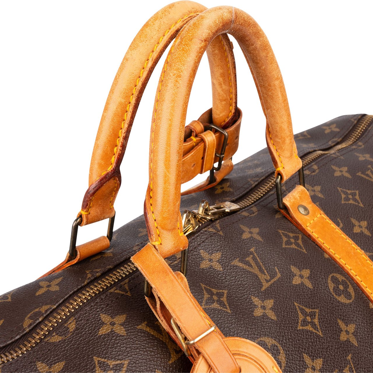 Louis Vuitton Louis Vuitton Canvas Monogram Keepall 55 Bruin