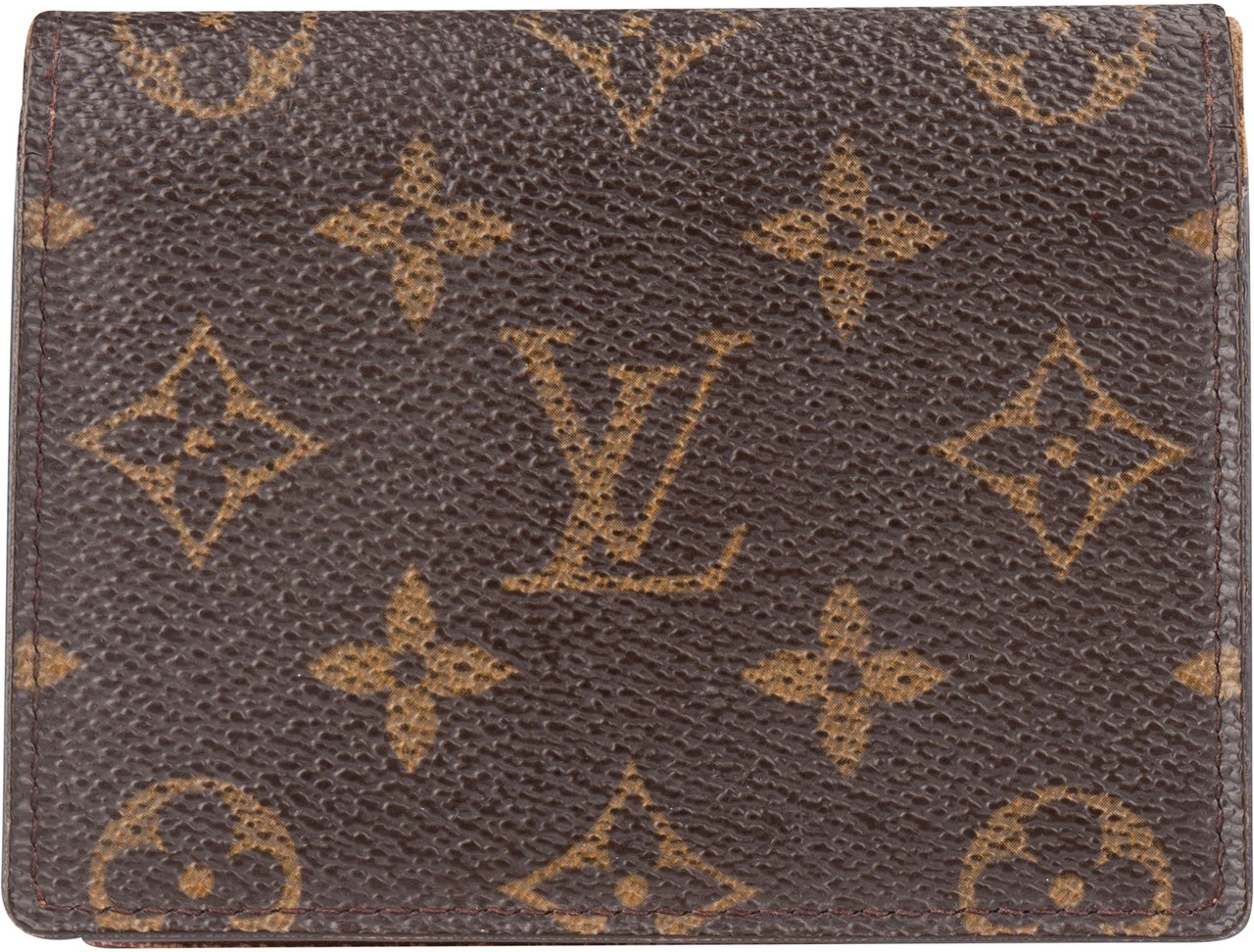 Louis Vuitton Louis Vuitton Canvas Monogram Cardholder Bruin