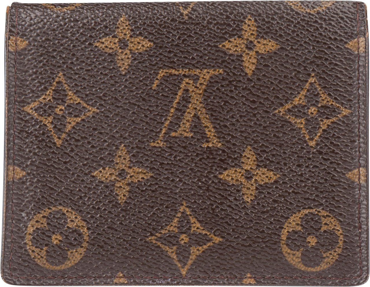 Louis Vuitton Louis Vuitton Canvas Monogram Cardholder Bruin