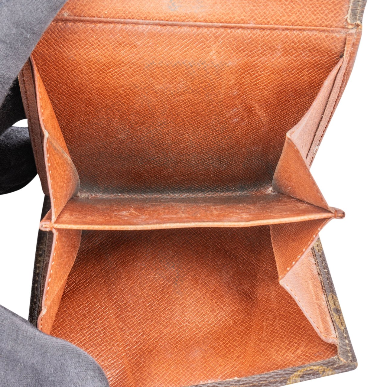 Louis Vuitton Louis Vuitton Canvas Monogram Elise Wallet Bruin