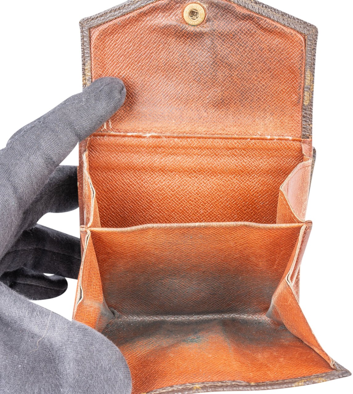 Louis Vuitton Louis Vuitton Canvas Monogram Elise Wallet Bruin