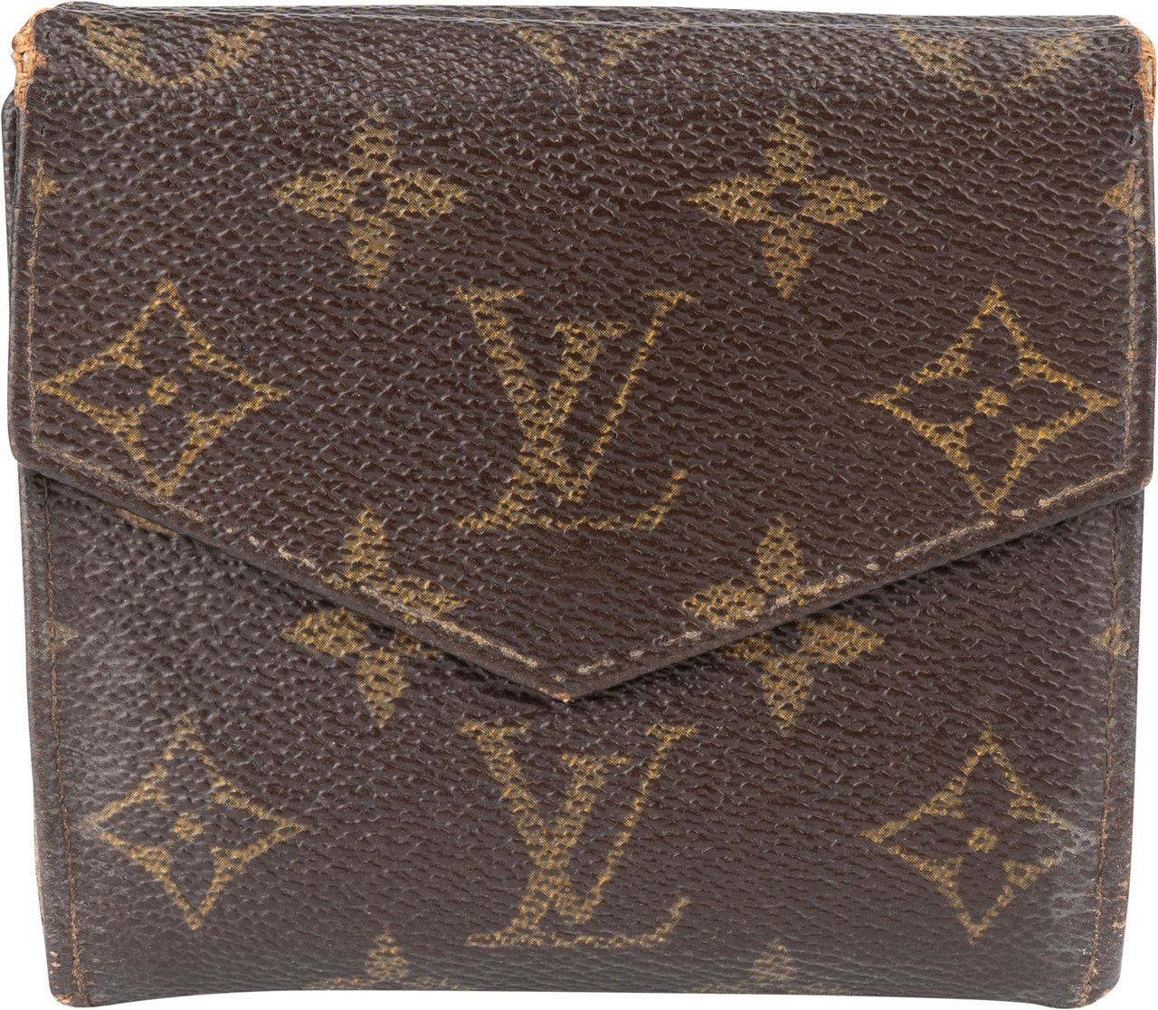 Louis Vuitton Louis Vuitton Canvas Monogram Elise Wallet Bruin
