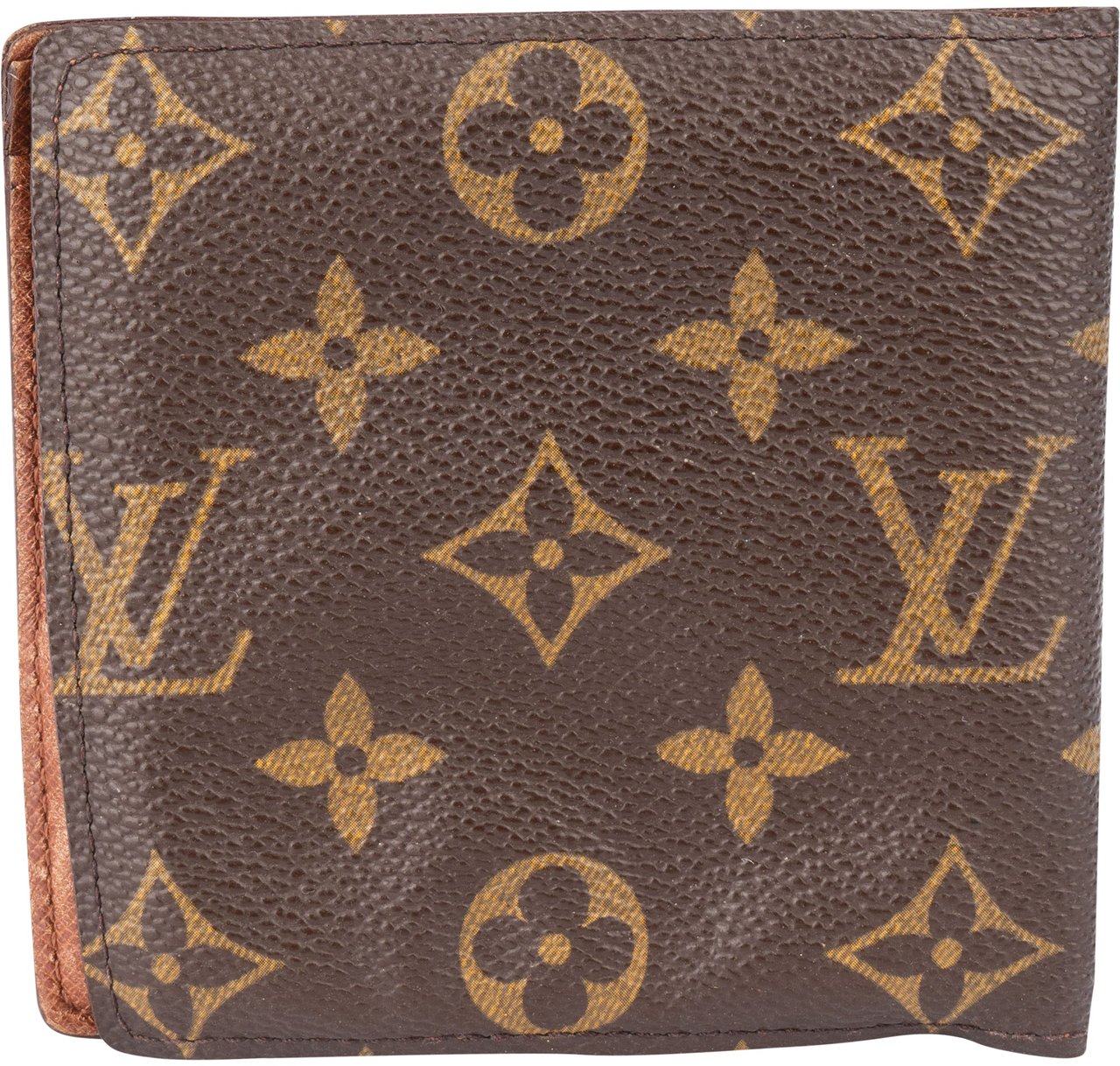 Louis Vuitton Louis Vuitton Canvas Monogram Marco Wallet Bruin