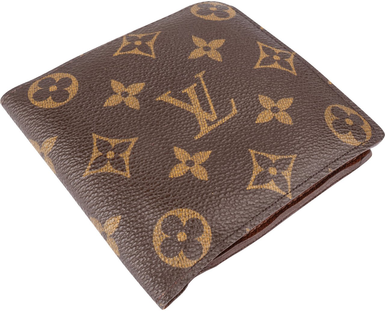 Louis Vuitton Louis Vuitton Canvas Monogram Marco Wallet Bruin