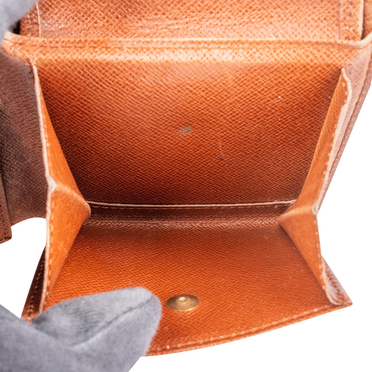 Louis Vuitton Louis Vuitton Canvas Monogram Marco Wallet Bruin