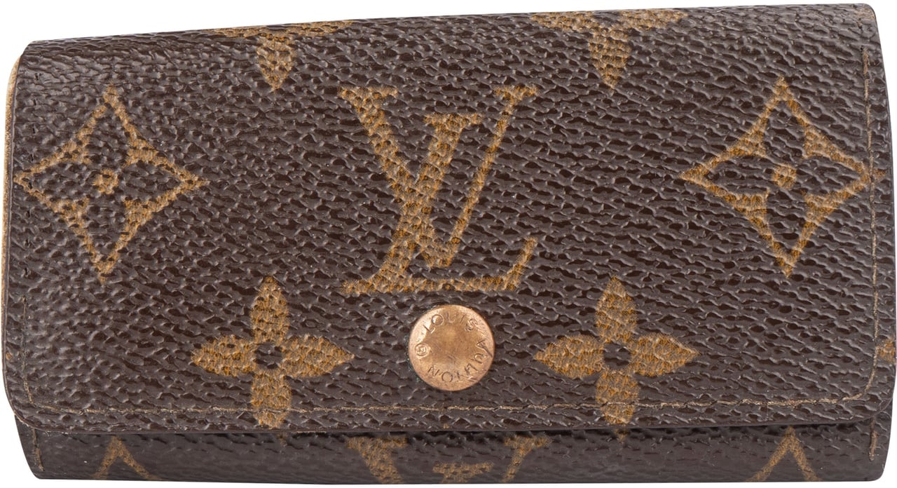 Louis Vuitton Louis Vuitton Canvas Monogram Keyholder Bruin