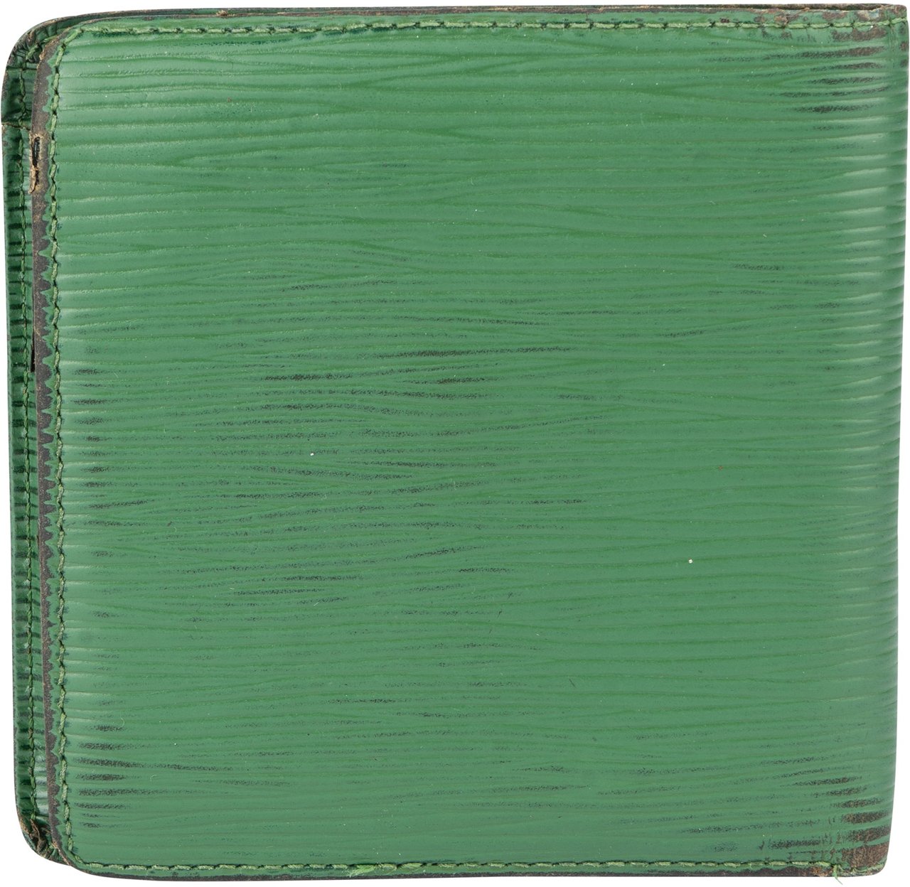 Louis Vuitton Louis Vuitton Green Epi Leather Marco Wallet Groen