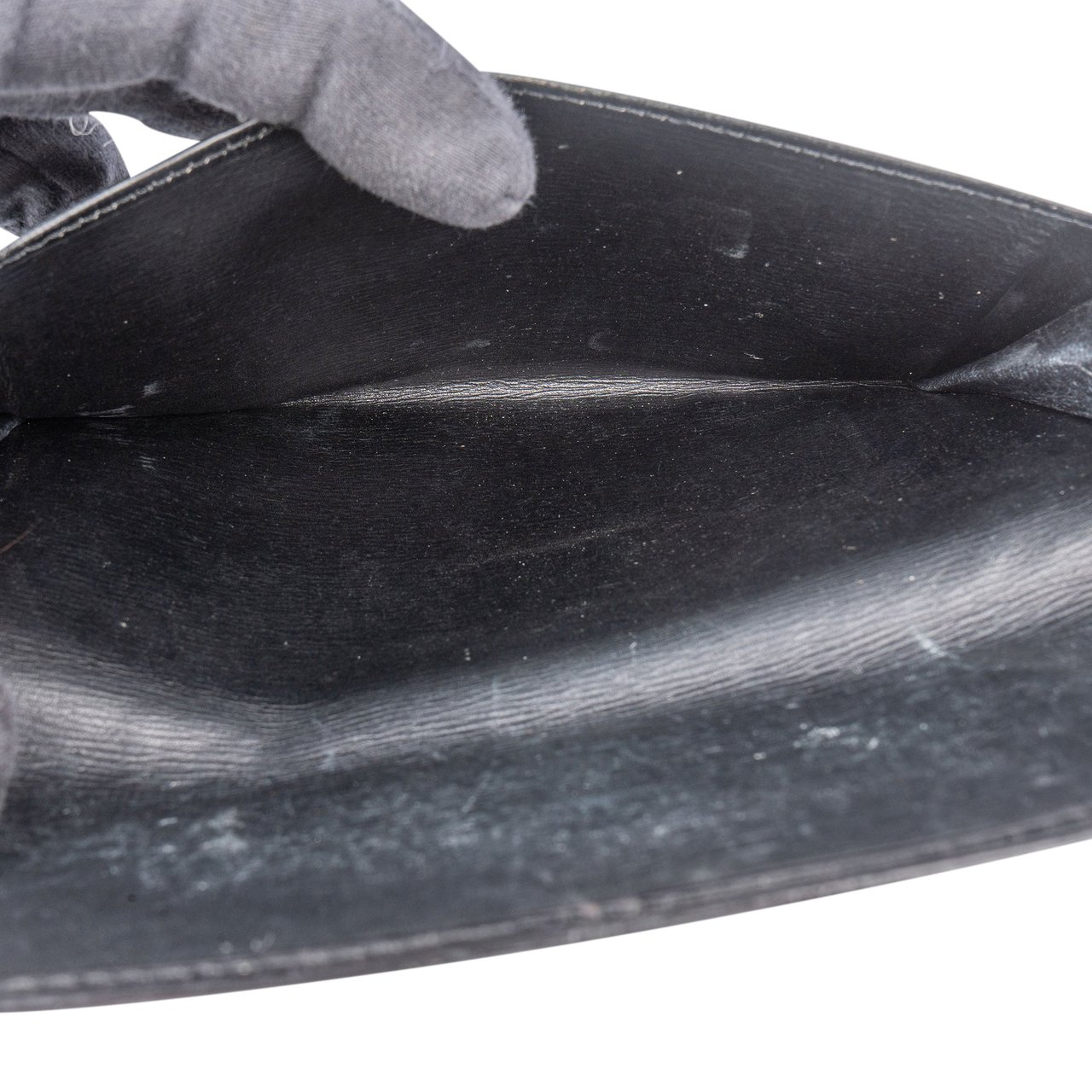 Louis Vuitton Louis Vuitton Noir Epi Leather Wallet Zwart