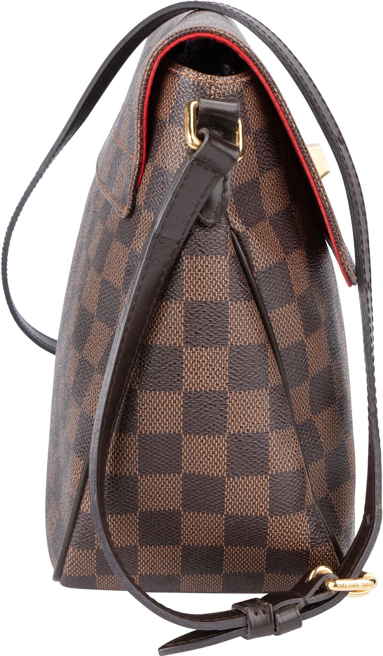 Louis Vuitton Louis Vuitton Damier Ebene Monogram Besace Rosebery Crossbody Bag Bruin