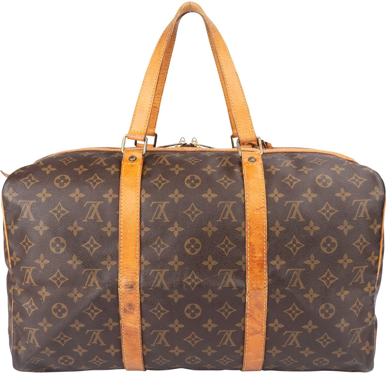 Louis Vuitton Louis Vuitton Canvas Monogram Sac Souple 45 Travel Bag Bruin