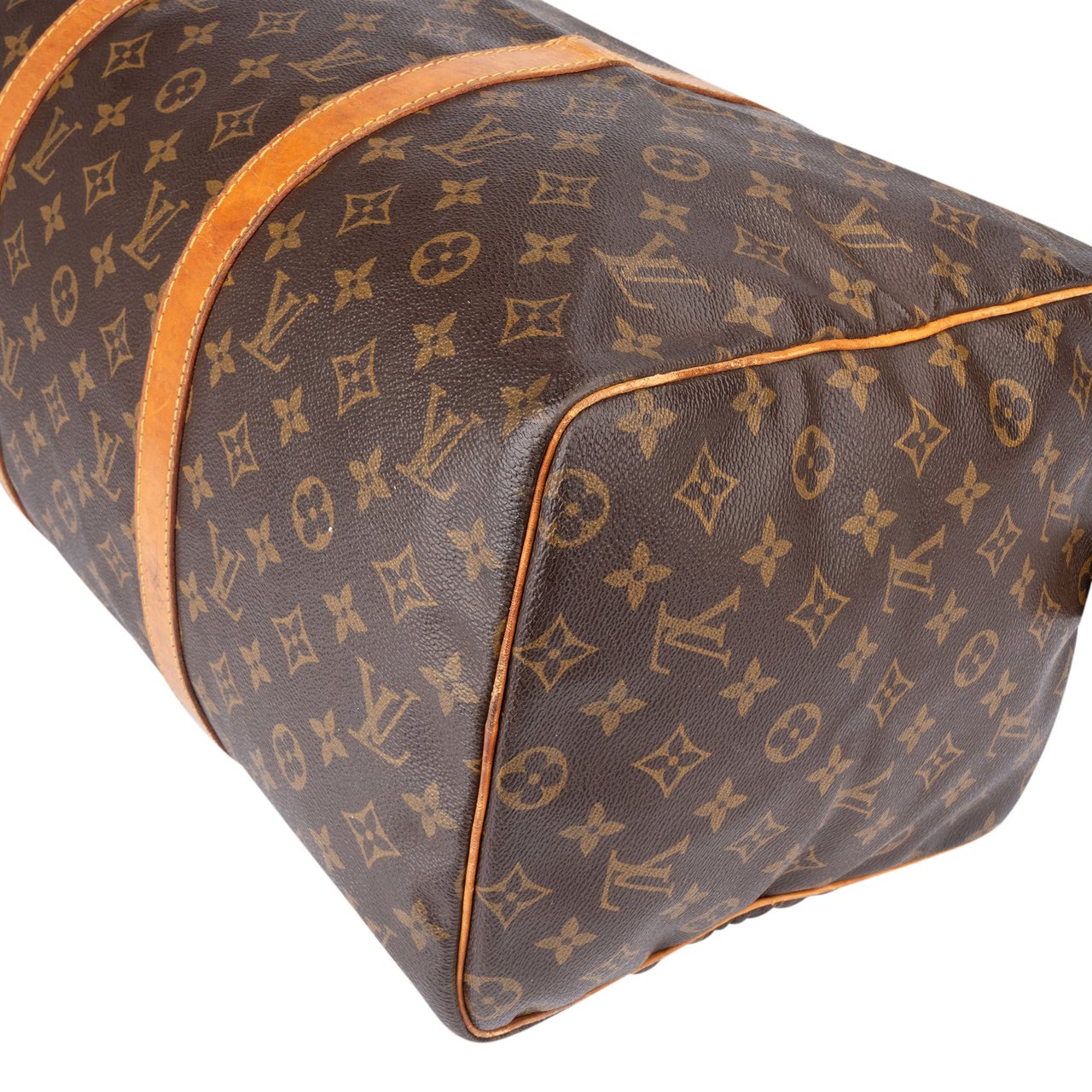 Louis Vuitton Louis Vuitton Canvas Monogram Sac Souple 45 Travel Bag Bruin