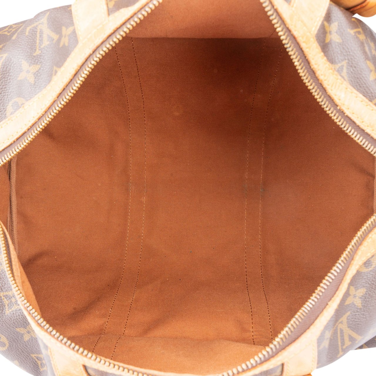 Louis Vuitton Louis Vuitton Canvas Monogram Sac Souple 45 Travel Bag Bruin