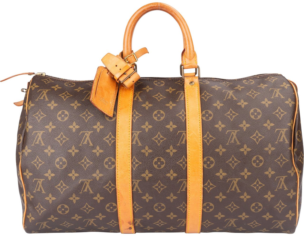 Louis Vuitton Louis Vuitton Canvas Monogram Keepall 45 Bruin