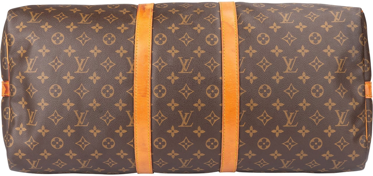 Louis Vuitton Louis Vuitton Canvas Monogram Keepall 55 Bandouliere Bruin