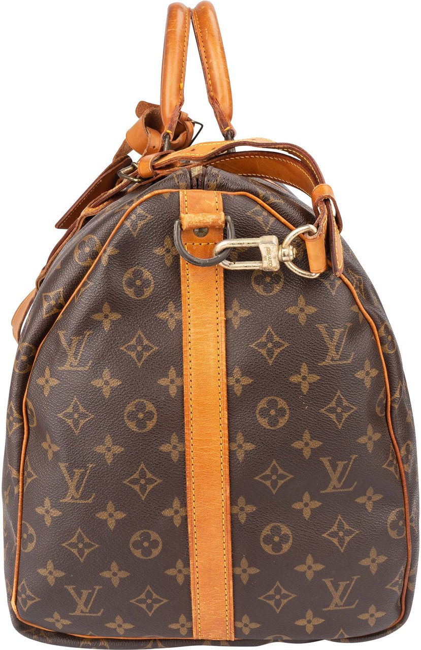 Louis Vuitton Louis Vuitton Canvas Monogram Keepall 55 Bandouliere Bruin