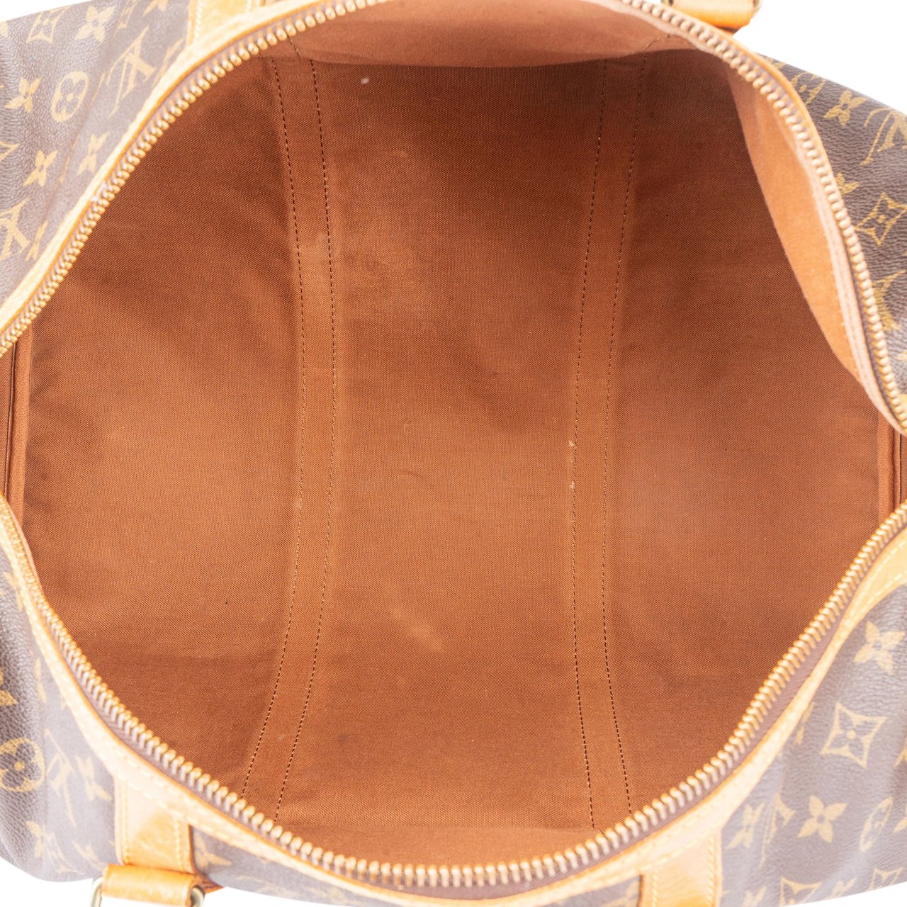 Louis Vuitton Louis Vuitton Canvas Monogram Sac Souple 45 Travel Bag Bruin