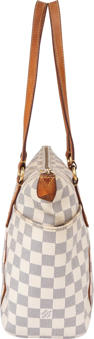 Louis Vuitton Louis Vuitton Damier Azur Monogram Totally PM Shoulder Bag Wit