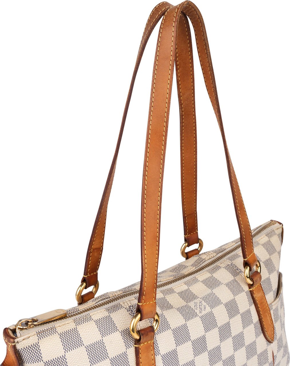 Louis Vuitton Louis Vuitton Damier Azur Monogram Totally PM Shoulder Bag Wit