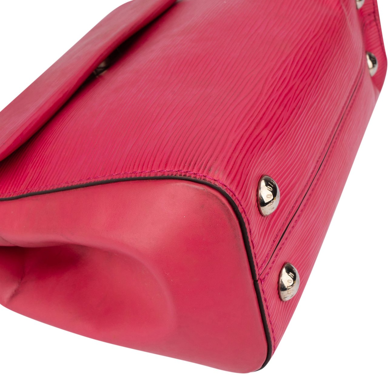 Louis Vuitton Louis Vuitton Pink Epi Leather Cluny BB Handbag Rood