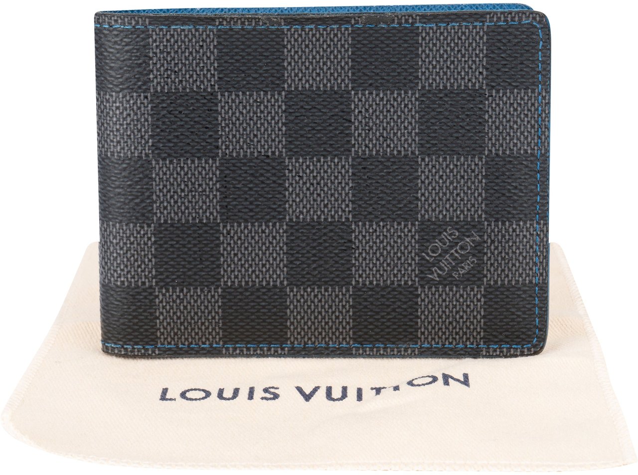 Louis Vuitton Louis Vuitton Damier Graphit Multiple Wallet Zwart
