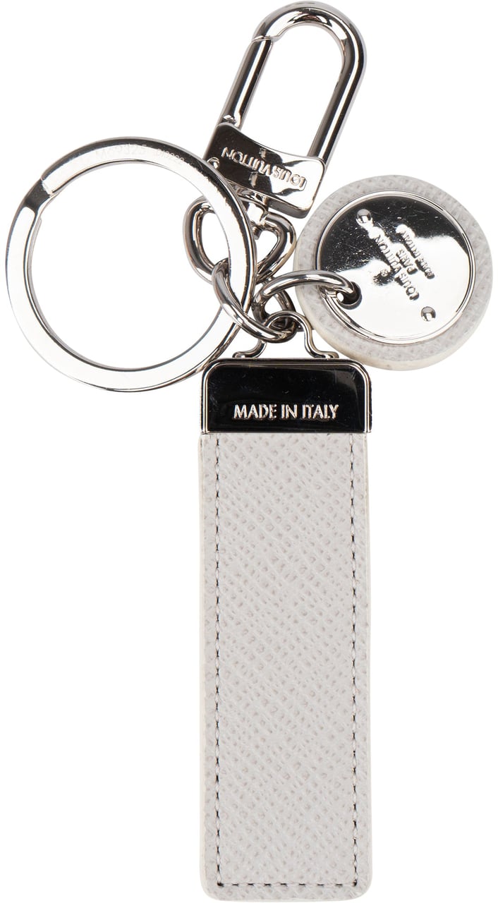 Louis Vuitton Louis Vuitton Blanco Canvas Monogram Club Keychain Wit