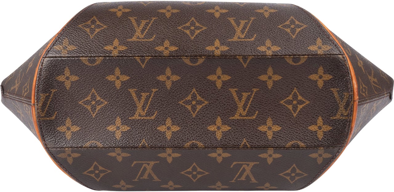 Louis Vuitton Louis Vuitton Canvas Monogram Ellipse MM Handbag Bruin