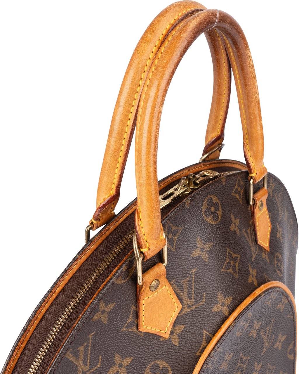 Louis Vuitton Louis Vuitton Canvas Monogram Ellipse MM Handbag Bruin