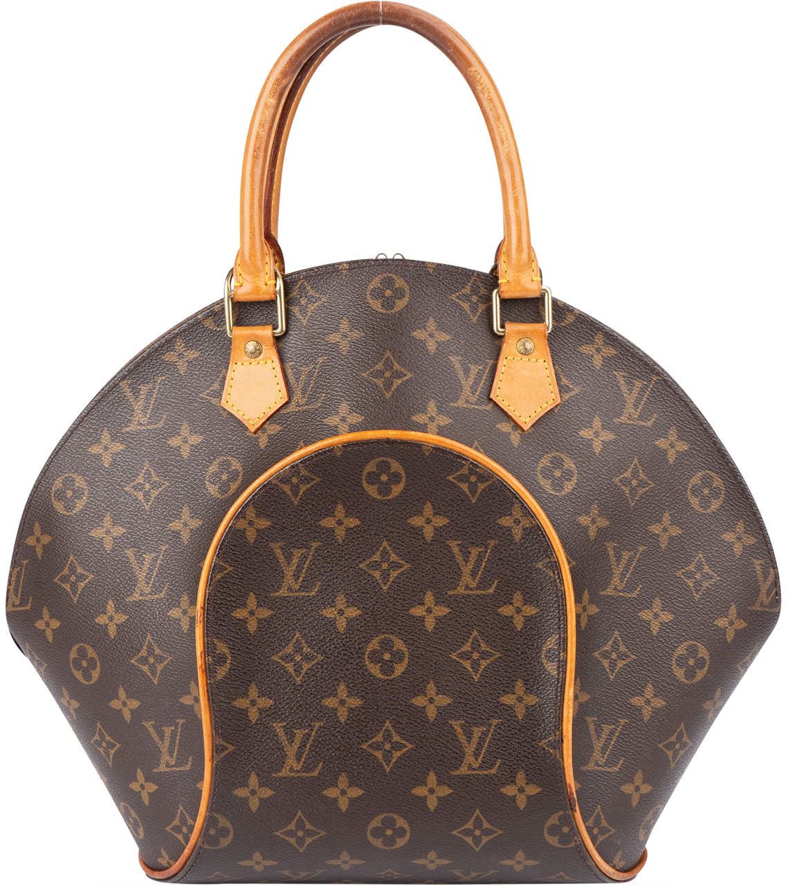 Louis Vuitton Louis Vuitton Canvas Monogram Ellipse MM Handbag Bruin