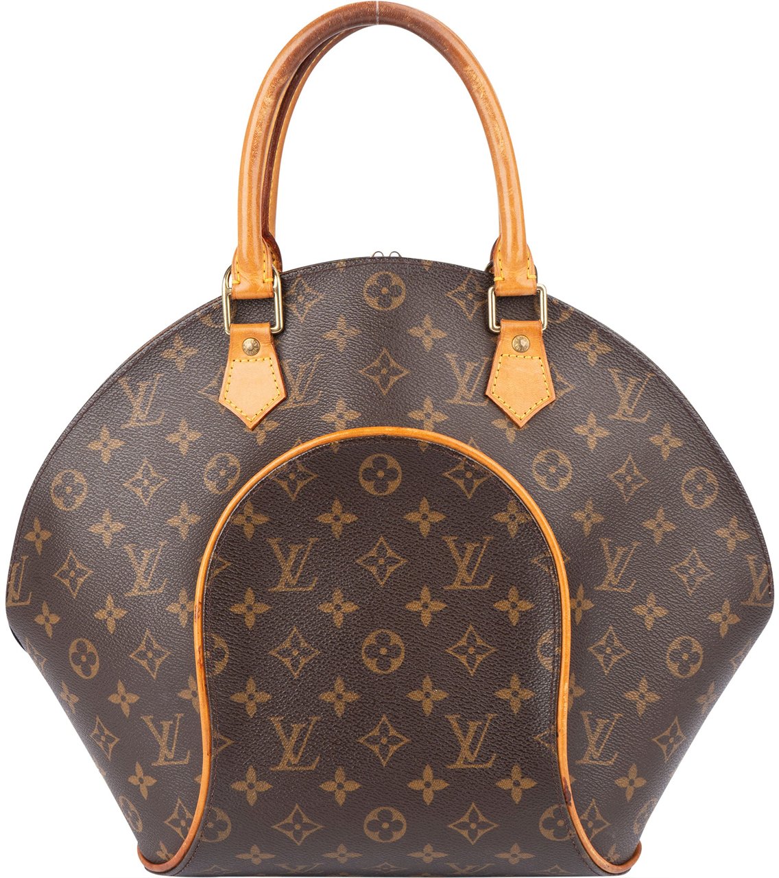 Louis Vuitton Louis Vuitton Canvas Monogram Ellipse MM Handbag Bruin