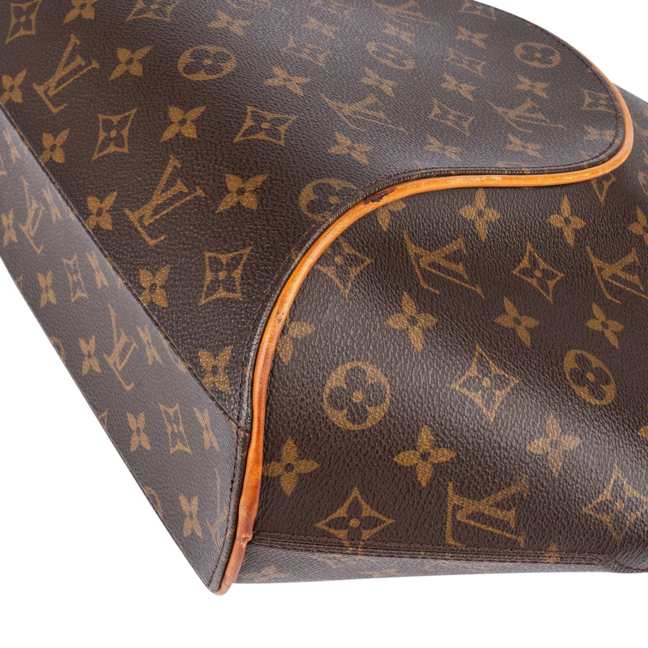 Louis Vuitton Louis Vuitton Canvas Monogram Ellipse MM Handbag Bruin