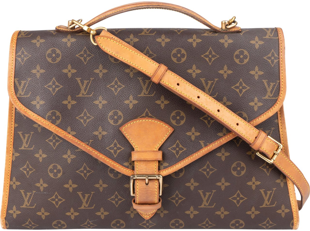 Louis Vuitton Louis Vuitton Canvas Monogram Bel Air Handbag Bruin
