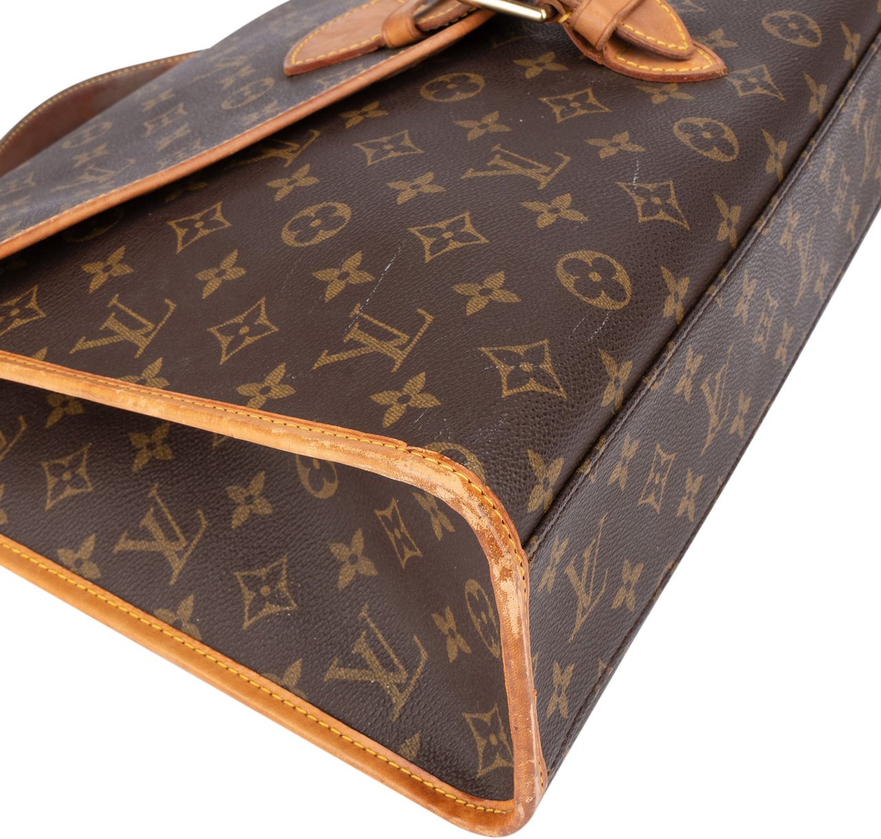 Louis Vuitton Louis Vuitton Canvas Monogram Bel Air Handbag Bruin